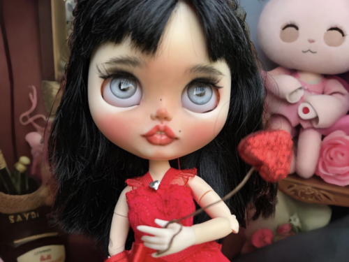 Blythe, blythe dolls custom, Custom dolls | OOAK doll | handcrafted doll, Customized blythe doll, dolls, Blythe Custom Doll, ブライス, Valentina